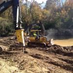 Photos of Smitherman's Dam removal and restoration.